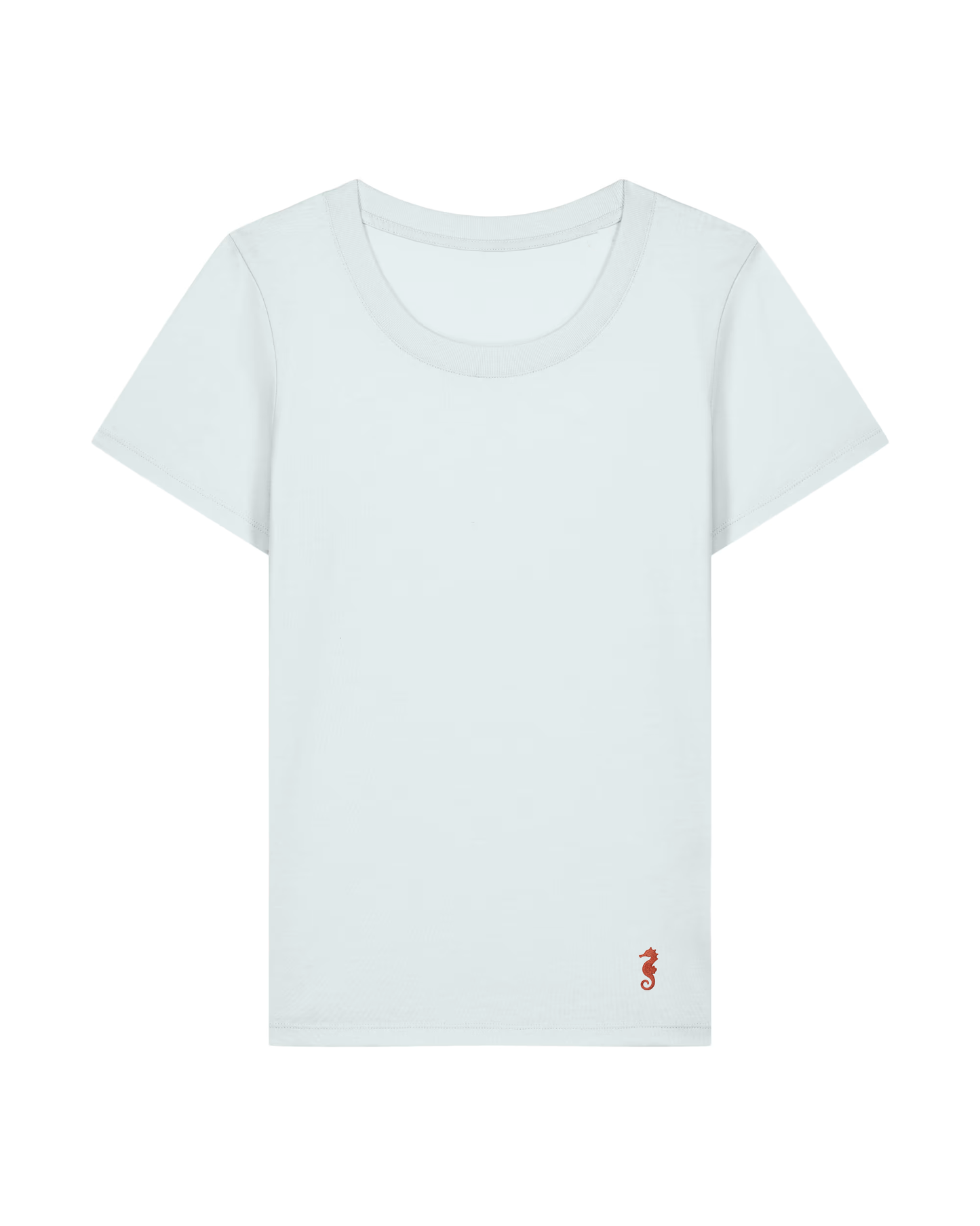 T-shirt HALIA Blue Ice su fondo pulito